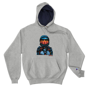 "Astro #7" Champion Pullover Hoodie