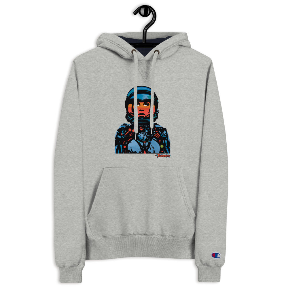 "Astro #7" Champion Pullover Hoodie