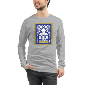 Nothing But Allah Arch - Unisex Long Sleeve Tee