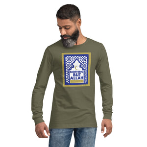 Nothing But Allah Arch Unisex Long Sleeve Tee